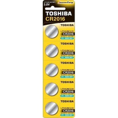 Batería Litio Cr2016 - Bl5 3V - TOSHIBA Batería Litio Cr2016 - Bl5 3V - TOSHIBA