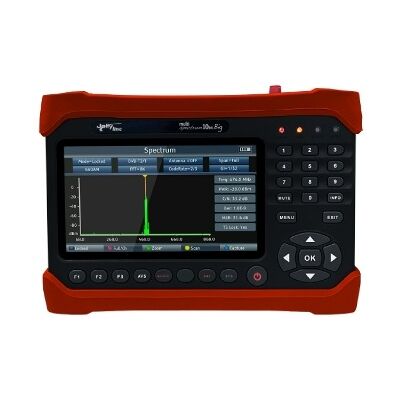 JOLLYLINE Medidor de Campo 7" Multi Sprectrum 10Bit para Señales Terrestres, Cable, Satélite y CCTV - Jolly Line JOLLYLINE Medidor de Campo 7" Multi Sprectrum 10Bit para Señales Terrestres, Cable, Satélite y CCTV - Jolly Line