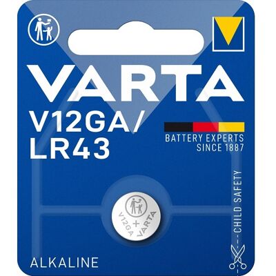 Pila Alcalina 1.5V (V12GA / LR43) - VARTA Pila Alcalina 1.5V (V12GA / LR43) - VARTA