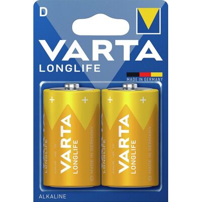 Batería alcalina Varta LR20 de larga duración - Batería Batería alcalina Varta LR20 de larga duración - Batería