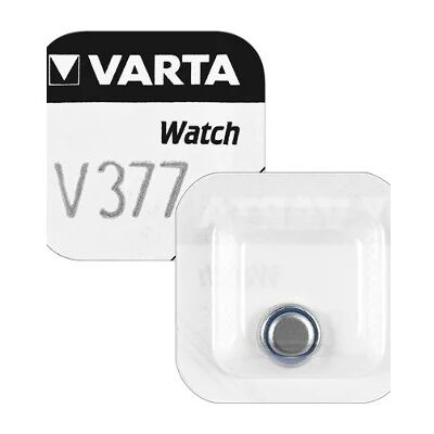 Varta V377 Batería de botón de oxido de plata - Compacta, confiable Varta V377 Batería de botón de oxido de plata - Compacta, confiable