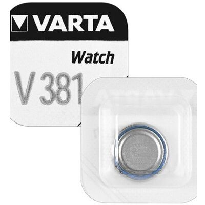 Batería de reloj de oxido de plata Varta SR55 - Desechable, 45mAh Batería de reloj de oxido de plata Varta SR55 - Desechable, 45mAh