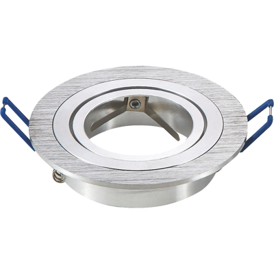 AIGOSTAR Bisel Aluminio Redondo Ajustable para Lámparas MR16-GU10 AIGOSTAR Bisel Aluminio Redondo Ajustable para Lámparas MR16-GU10