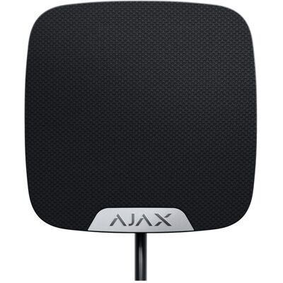 InicioSirena Sirena de Fibra para/Interior con/Cables (Negro) - AJAX InicioSirena Sirena de Fibra para/Interior con/Cables (Negro) - AJAX