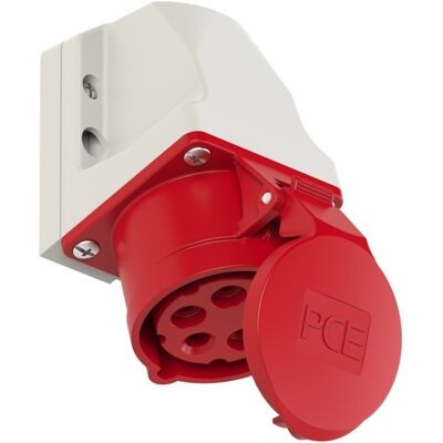 Enchufe Industrial Femenino Rojo 16A 400V - Enchufe eléctrico Enchufe Industrial Femenino Rojo 16A 400V - Enchufe eléctrico