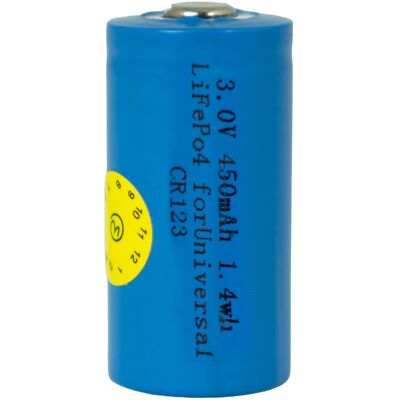 NIMO Batería para Canon, Kodak CR123A 3V 500mAh 16340 NIMO Batería para Canon, Kodak CR123A 3V 500mAh 16340