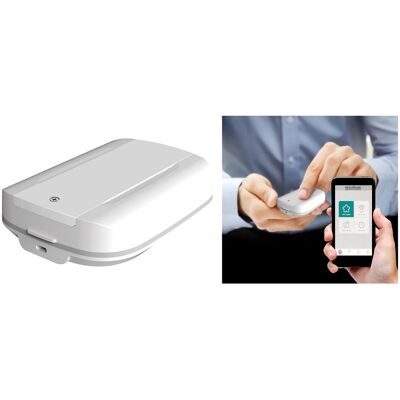 Velleman Alarma por Vibración - Notificación Wi-Fi - Botón de Pánico - Timbre Velleman Alarma por Vibración - Notificación Wi-Fi - Botón de Pánico - Timbre