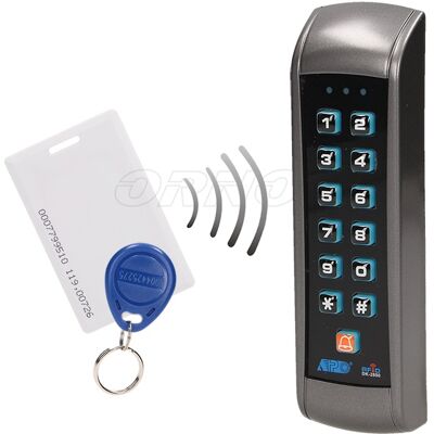 Lector de Control de Accesos con PIN + Tarjeta y Tag de Proximidad 125kHz - ORNO Lector de Control de Accesos con PIN + Tarjeta y Tag de Proximidad 125kHz - ORNO