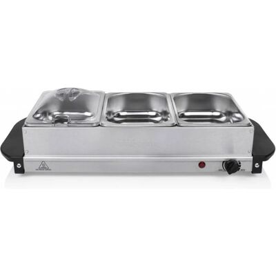 Calentador de alimentos Tristar BP-6283 - Acero inoxidable negro Calentador de alimentos Tristar BP-6283 - Acero inoxidable negro