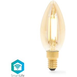 Lámpara LED E14 "Filamento" 220V 4.9W Blanco Q. 3000K 470Lm - NEDIS Lámpara LED E14 "Filamento" 220V 4.9W Blanco Q. 3000K 470Lm - NEDIS