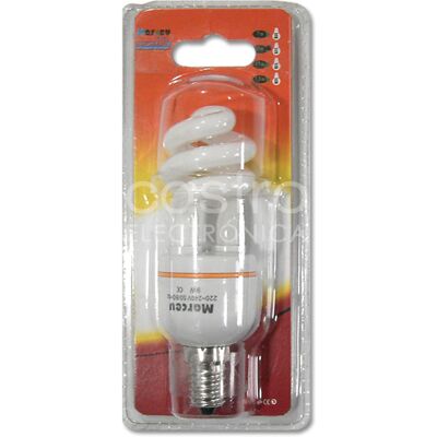 MARCEU Lámpara de bajo consumo 7W 220V E14 MARCEU Lámpara de bajo consumo 7W 220V E14