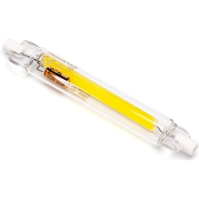 AIGOSTAR Lámpara LED R7S 118mm 9W Blanco Frío 6000K 1000Lm - Vidrio AIGOSTAR Lámpara LED R7S 118mm 9W Blanco Frío 6000K 1000Lm - Vidrio