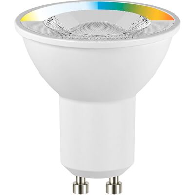 Lámpara Smart LED Wi-Fi GU10 5W RGB + Variable Blanco 400Lm - ENERGIZER Lámpara Smart LED Wi-Fi GU10 5W RGB + Variable Blanco 400Lm - ENERGIZER