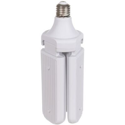 Lámpara LED E27 220V 45W Blanco F. 6000K con Apertura 3 Brazos Lámpara LED E27 220V 45W Blanco F. 6000K con Apertura 3 Brazos