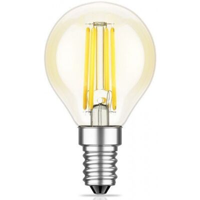 Bombilla LED E14 G45 "Filamento" 4.5W 2700K 470Lm - TOSHIBA Bombilla LED E14 G45 "Filamento" 4.5W 2700K 470Lm - TOSHIBA