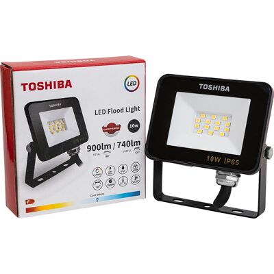 Proyector LED 220VAC 10W 6500K 900Lm IP65 - TOSHIBA Proyector LED 220VAC 10W 6500K 900Lm IP65 - TOSHIBA
