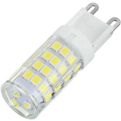 Lámpara LED G9 220V 5W Blanco F. 6000K 360º 450Lm Lámpara LED G9 220V 5W Blanco F. 6000K 360º 450Lm