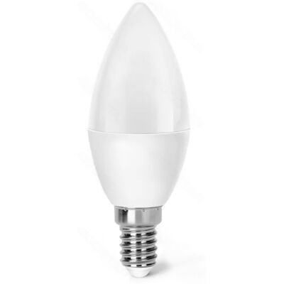 AIGOSTAR Bombilla LED Opal 220V E14 6W Blanco 4000K 510Lm AIGOSTAR Bombilla LED Opal 220V E14 6W Blanco 4000K 510Lm