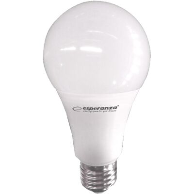 Bombilla LED A60 E27 5W Blanco Q. 260Lm 3000K - ESPERANZA Bombilla LED A60 E27 5W Blanco Q. 260Lm 3000K - ESPERANZA