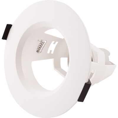 Portalámparas Empotrable Ø120mm p/ Bombilla E27 (Blanco) - GSC Portalámparas Empotrable Ø120mm p/ Bombilla E27 (Blanco) - GSC