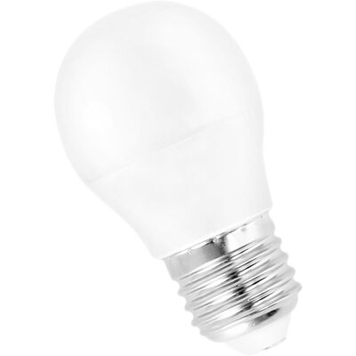 AIGOSTAR Lámpara LED Opalina 220V E27 G45 6W Blanco Q. 3000K 510Lm AIGOSTAR Lámpara LED Opalina 220V E27 G45 6W Blanco Q. 3000K 510Lm