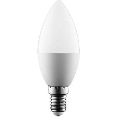 GSC Lámpara LED Opalina 220V E14 8W Blanco F. 6000K 710Lm GSC Lámpara LED Opalina 220V E14 8W Blanco F. 6000K 710Lm