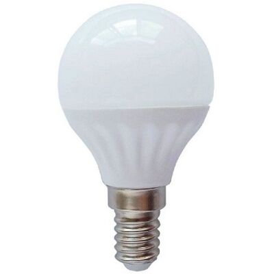 AIGOSTAR Lámpara LED Opalina 220V E14 G45 6W F. Blanca 6000K 510Lm AIGOSTAR Lámpara LED Opalina 220V E14 G45 6W F. Blanca 6000K 510Lm
