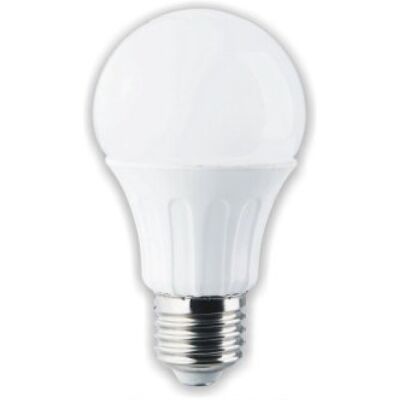 AIGOSTAR Lámpara LED E27 A60 220V 7W Blanco Q. 3000K 620Lm AIGOSTAR Lámpara LED E27 A60 220V 7W Blanco Q. 3000K 620Lm