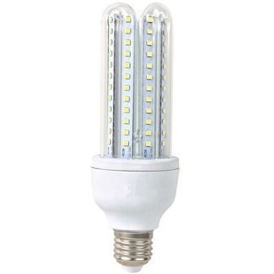 AIGOSTAR Lámpara LED E27 B5 T3 3U 220V 9W Blanco Q. 3000K 840Lm AIGOSTAR Lámpara LED E27 B5 T3 3U 220V 9W Blanco Q. 3000K 840Lm
