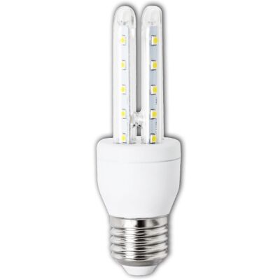 AIGOSTAR Lámpara LED 220V E27 8W Blanco F. 6000K 360º 640Lm AIGOSTAR Lámpara LED 220V E27 8W Blanco F. 6000K 360º 640Lm
