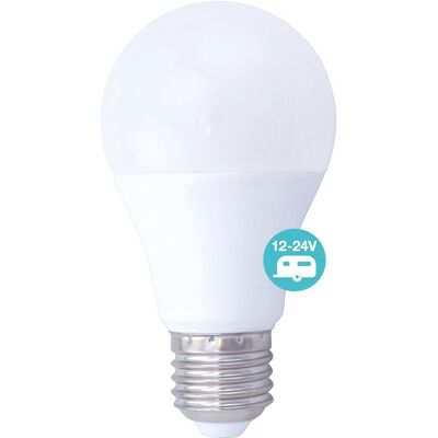 GSC Lámpara LED E27 A60 12/24V 10W Blanco Q. 3000K 950Lm GSC Lámpara LED E27 A60 12/24V 10W Blanco Q. 3000K 950Lm