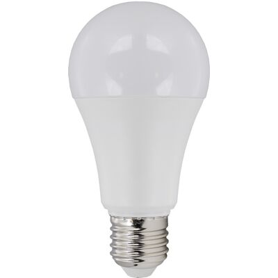 AIGOSTAR Lámpara LED E27 A60 220V 17W Blanco Q. 3000K 1720Lm AIGOSTAR Lámpara LED E27 A60 220V 17W Blanco Q. 3000K 1720Lm