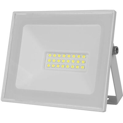 Proyector LED SLIM IP65 220VAC Blanco Frío 6000K 20W 1400Lm (Blanco) Proyector LED SLIM IP65 220VAC Blanco Frío 6000K 20W 1400Lm (Blanco)