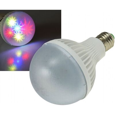 CHILITEC Lámpara LED Efectos RGB E27 220V 1.5W CHILITEC Lámpara LED Efectos RGB E27 220V 1.5W