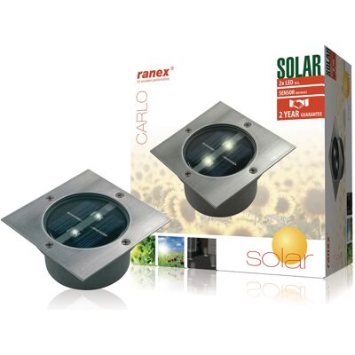 Ranex 5000.198 Iluminación exterior de suelo - Resistente al agua IP44/IP67 Ranex 5000.198 Iluminación exterior de suelo - Resistente al agua IP44/IP67