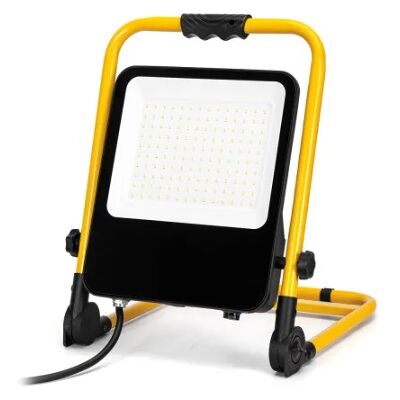 AIGOSTAR Proyector LED c/ Construcción 220VAC Blanco 6000K 100W 9000Lm (IP65) AIGOSTAR Proyector LED c/ Construcción 220VAC Blanco 6000K 100W 9000Lm (IP65)