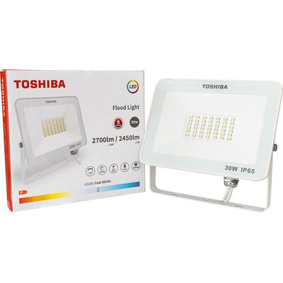 Toshiba - LED Flood Light - 30W - 6500K - Outdoor Flood Light Toshiba - LED Flood Light - 30W - 6500K - Outdoor Flood Light
