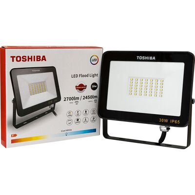 Toshiba - LED 30W - 6500K - IP65 - LED Flood Light Toshiba - LED 30W - 6500K - IP65 - LED Flood Light