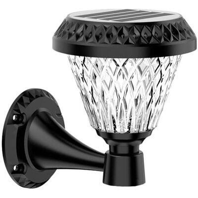 Lámpara solar LED 6500K 250Lm IP65 (negra) - ELBAT Lámpara solar LED 6500K 250Lm IP65 (negra) - ELBAT