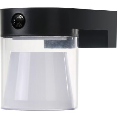 Aplique LED Solar de Pared Serie Laconi 4W CCT 3000/4000/6500K 500Lm con Sensor y Luz Crepuscular (Negro) - GSC Aplique LED Solar de Pared Serie Laconi 4W CCT 3000/4000/6500K 500Lm con Sensor y Luz Crepuscular (Negro) - GSC