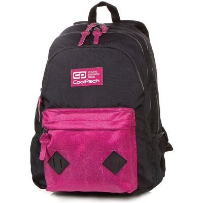 COOLPACK Mochila Hippie Purpurina Rosa COOLPACK Mochila Hippie Purpurina Rosa