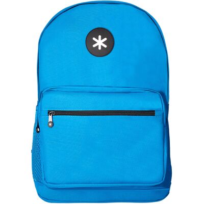 Mochila Para Laptop 15.6" Con Asa Y Bolsillo Frontal Con Cremallera Color Azul 320X140X430 Mm - ANTARTIK Mochila Para Laptop 15.6" Con Asa Y Bolsillo Frontal Con Cremallera Color Azul 320X140X430 Mm - ANTARTIK