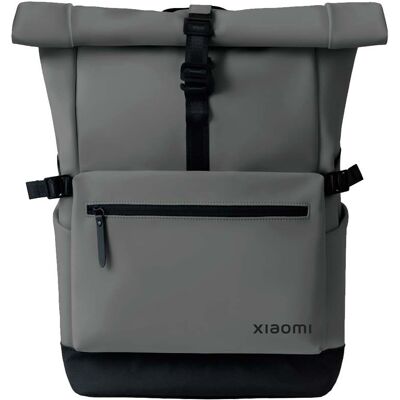 Mochila informal impermeable con tapa enrollable de 15,6" (gris) - XIAOMI Mochila informal impermeable con tapa enrollable de 15,6" (gris) - XIAOMI