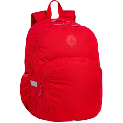 Mochila Roja Rider - 2 Compartimentos, Bolsillo para portátil, Fondo reforzado - Mochila Mochila Roja Rider - 2 Compartimentos, Bolsillo para portátil, Fondo reforzado - Mochila