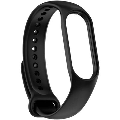Pulsera de Silicona Compatible con Xiaomi Mi Band 7 (Negra) Pulsera de Silicona Compatible con Xiaomi Mi Band 7 (Negra)