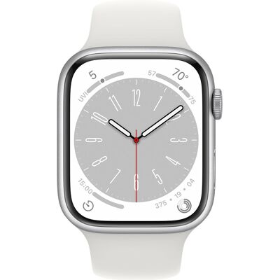 Apple Watch Series 8 GPS+Cellular 45mm Aluminio Plata con Correa Deportiva (Blanco) Apple Watch Series 8 GPS+Cellular 45mm Aluminio Plata con Correa Deportiva (Blanco)