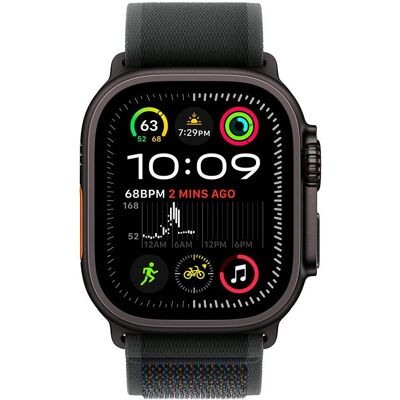 Apple Watch Ultra 2 GPS + Cellular 49mm Titanio Negro con Loop Trail Negro M/L Apple Watch Ultra 2 GPS + Cellular 49mm Titanio Negro con Loop Trail Negro M/L