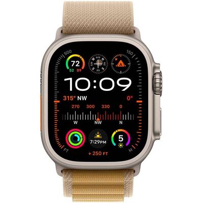 Apple Watch Ultra 2 GPS + Cellular 49 mm Titanio natural con correa L en bronce alpino Apple Watch Ultra 2 GPS + Cellular 49 mm Titanio natural con correa L en bronce alpino