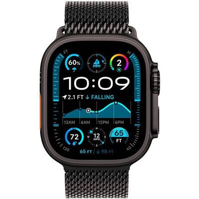 Apple Watch Ultra 2 GPS + Cellular 49mm Titanio Negro con Correa Milanesa Titanio Negro S Apple Watch Ultra 2 GPS + Cellular 49mm Titanio Negro con Correa Milanesa Titanio Negro S