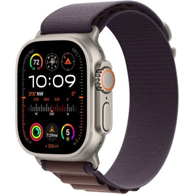 Apple Watch Ultra 2 OLED de 49 mm de titanio con correa Alpine Loop color índigo Apple Watch Ultra 2 OLED de 49 mm de titanio con correa Alpine Loop color índigo
